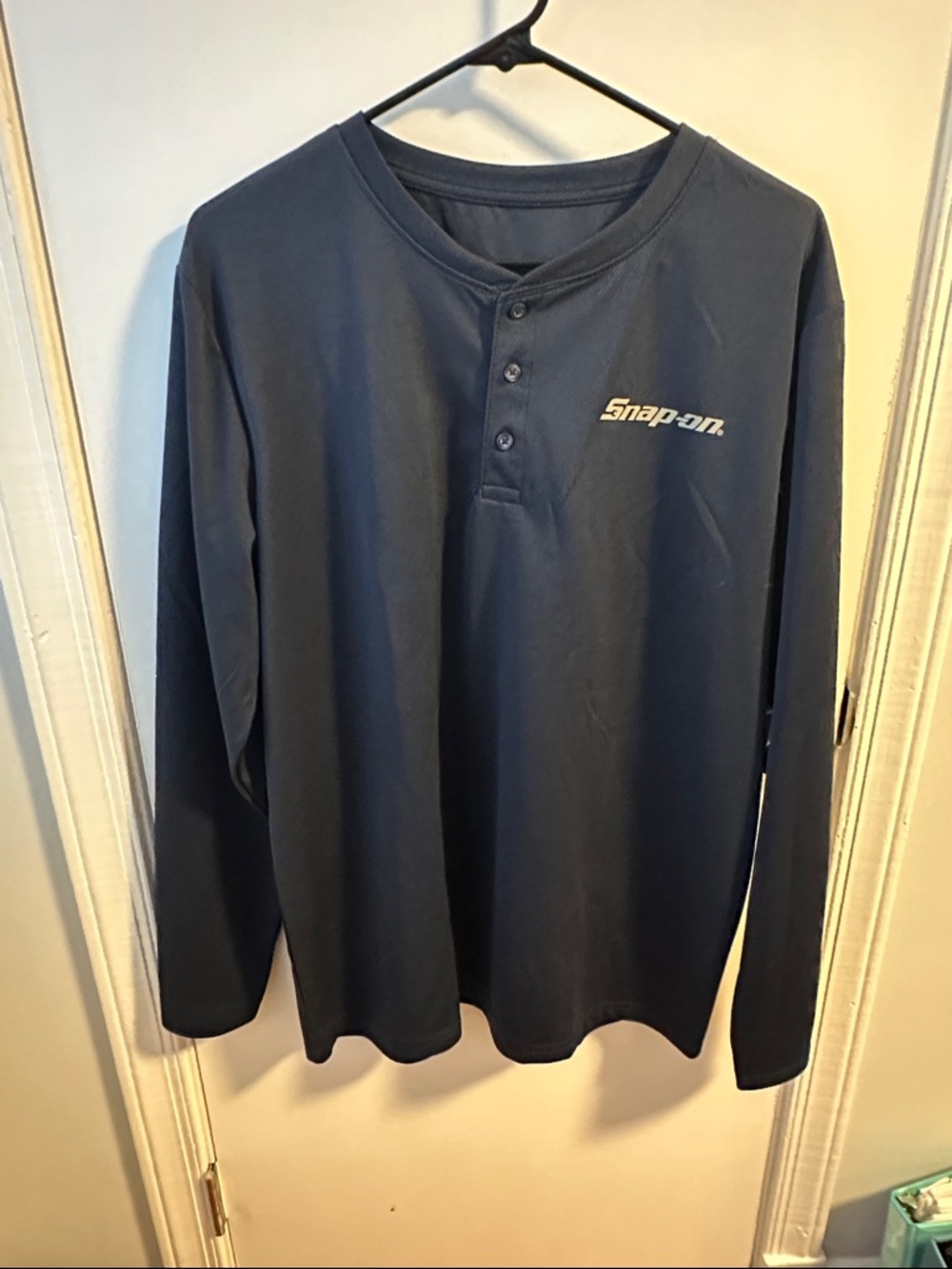 Snap On Navy Long Sleeve
